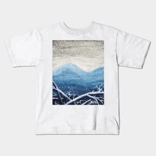 'Blue Ridge Rumination #45' Kids T-Shirt